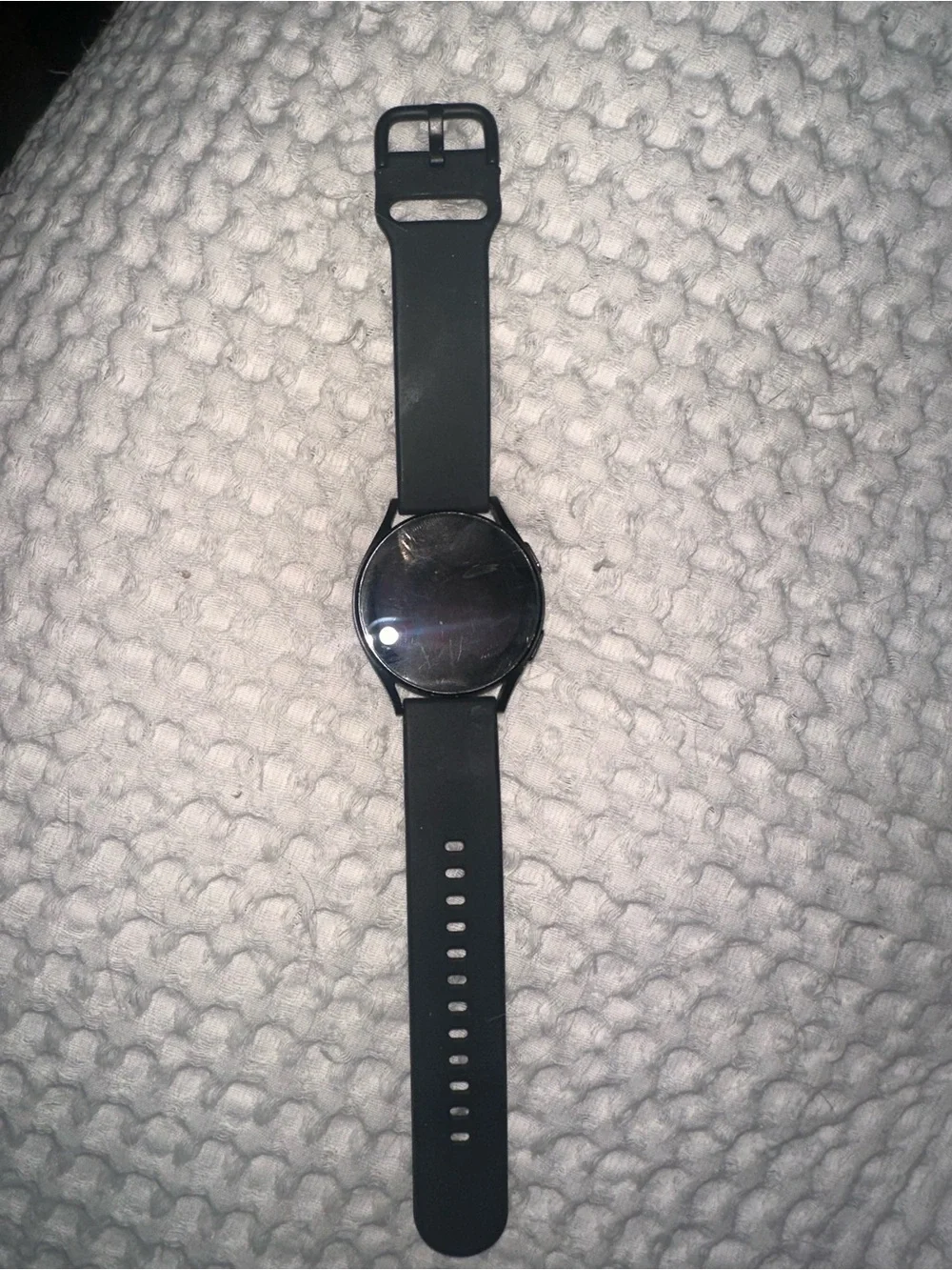 Samsung Galaxy 4 Black Smart Fitness Watch - Sleek Minimal Design 40 mm
